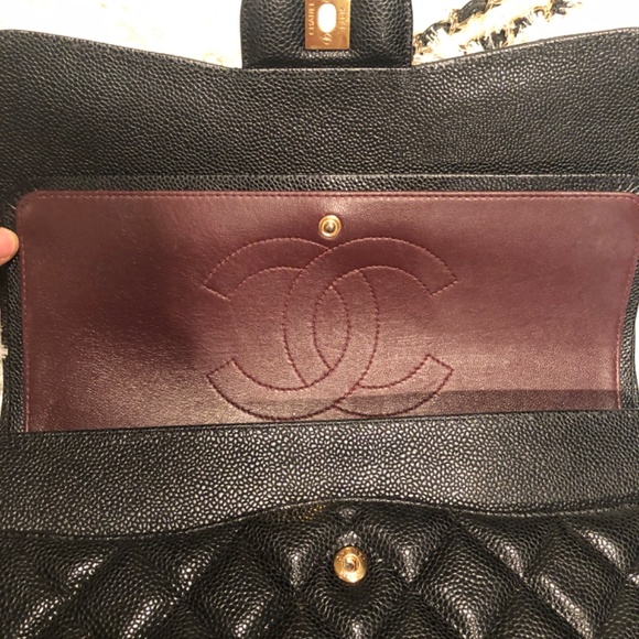 Chanel jumbo classic flap handbag - Picture 4 of 9